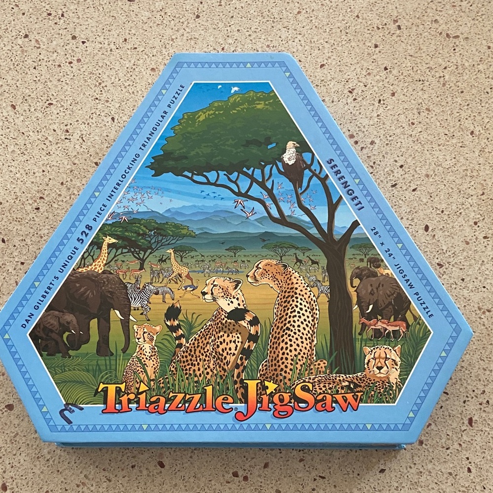 Jigsaw Puzzle - Blue